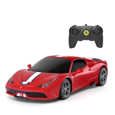 China 2021 RASTAR Battery Operated Tending Ferrari 458 Speciale A Remote Control RC Car 1/24 Funny Products Cars Toys for sale