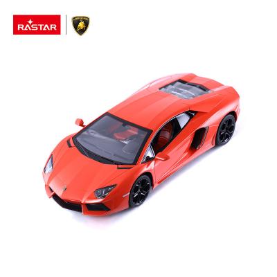 China RASTAR Model RASTAR 1:14 Lamborghini aventador kid electric light rc car toy for sale