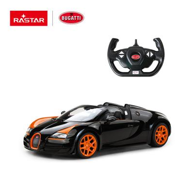 China RC model RASTAR kids battery sports model Bugatti 1:14 rc car toy for kid for sale