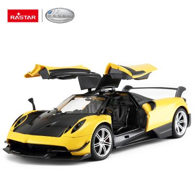 China Manually Open Doors New Rastar Toys With Pagani Huayra 1:14 Scale Remote Control RC Car for sale