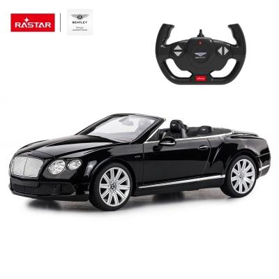 China RC Model Car Bentley Light RASTAR Factory Toy Hobby 1:12 Battery Controllable RC Car for sale