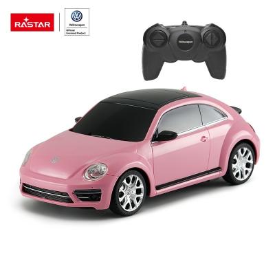 China VW remote control classic electric toy Volkswagen Beetle RC model 1:24 rc car rastar for sale