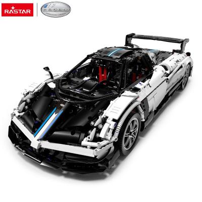 China Building Toy RASTAR 1:8 Size Pagani Huayra Big Since Assemble Building Block / Bricks Car Toy for sale