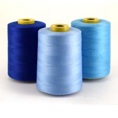 China High Tenacity 8000m 40/2 Polyester Edge Thread Machine High Speed ​​Spun Quilting Sewing Thread For Sewing Fabric for sale