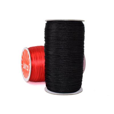 China 2.5mm Nylon Woven Thread Korean Silk Low Shrinkage Yarn Chinese Knot For Bracelet Making 500g/roll for sale