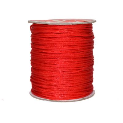 China No.7 150g high tenacity factory direct yarn 1.5mm Korean silk nylon yarn for weaving Chinese knot bracelet for sale