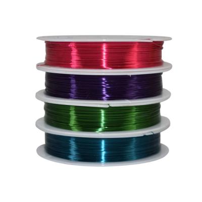 China Factory Direct Sales 0.3mm Handmade Copper Rope Abrasion-Resistant Weaving Metallic Wire for sale