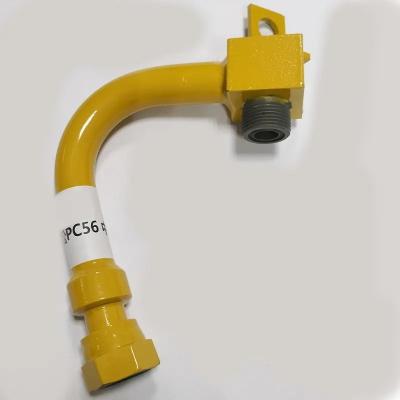 China Excavator Iron Pipe Komatsu PC56 PC300-7 PC360-7 Oil Inlet Pipe Arm Pipes In Brands for sale