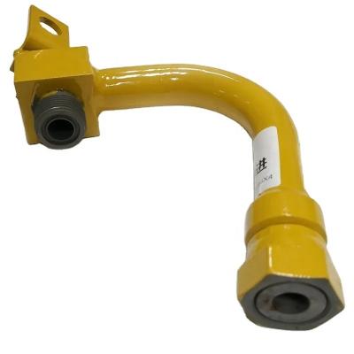 China Crawler Excavator Spare Parts Bucket Arm Oil Inlet Pipe Iron Pipe Komatsu PC56 for sale