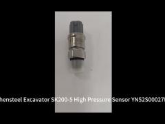 Shensteel Excavator SK200-5 High Pressure Sensor YN52S00027P1