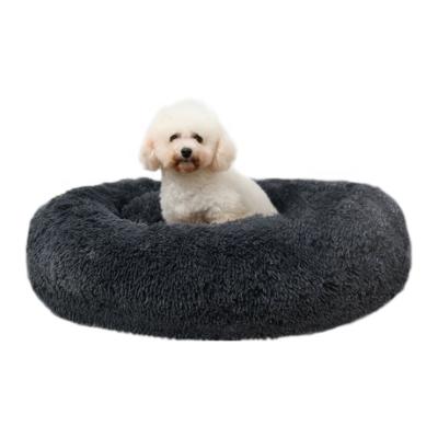 China 2021 Hot Viable Amazon Sale Plush Pet Bed Gradient Plush Cat Bed Mattress Dog Beds for sale