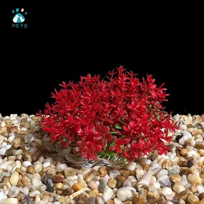 China Viable Artificial Underwater Flower Plants Decoration Landscape Aquarium Wholesale Price Aquarium Aquatic Plants for sale