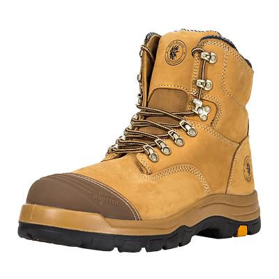 China Industrial Safety Men's Construction Toe Boots Anti Puncturing Smashing Waterproof Work Protective Steel Toe Boots for sale