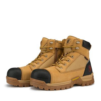 China Compound Toe Shoes Deodorization Dingo Mens Boots Waterproof Zipper Boots for sale