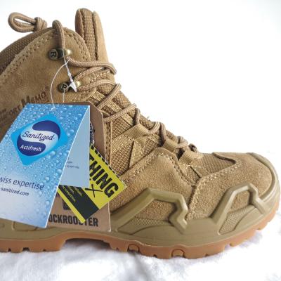 China Anti fatigue boots 2021 men's wear-resistant waterproof boots trim leather increase waterproof woodland shoes military boots for sale