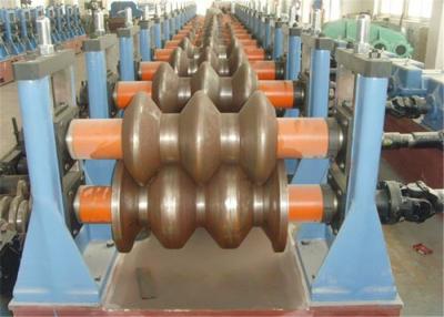 China W Beam Highway Guardrail Roll Forming Machine 380V 3phase GCR15 Roller 18-20MPa for sale