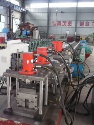 Chine Petit pain en acier galvanisé de cadre de porte formant des stations de la machine 20KW 415V 30 avec du CE à vendre