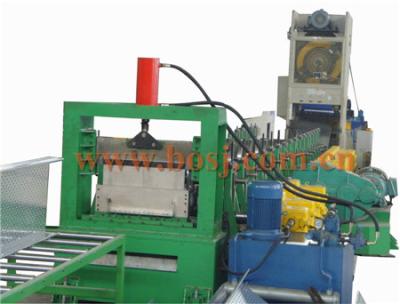 China Auto Galvanized Perforated Steel Cable Tray Cold Roll Forming Machine Thickness 1.2-2.0mm for sale