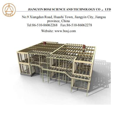 China Light Gauge Steel Framing Machine with Prefabricated Steel Frame House for sale