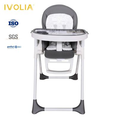 China (Size) IVOLIA En14988 modern baby highchair adjustable feeding chair multifunctional baby dining chair for sale