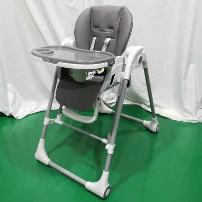 China Safety Confortable Baby Dining Chair Baby Powerful Swing Sitting Highchair For Infants for sale