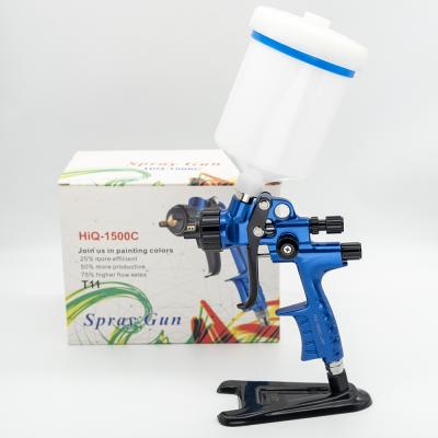 China High Quality Gun 1.3mm Nozzle Professional Paint Spray Gun 1500C RP Water Based Air Spray Gun LVLP Airbrush For Car for sale