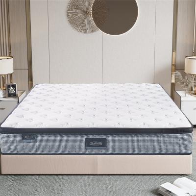 China Roll In A Box Factory Supply Matress Direct Foam Pocket Spring Bed Mattress For Hotel for sale