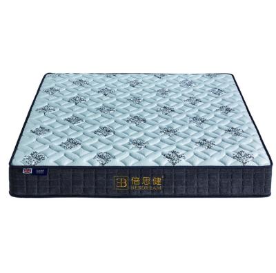 China Wholesale Hypoallergenic Queen Size Mattress Latex Pocket Spring Mattress Foam Quality Soft Plush Fabric Hotel Customized for sale