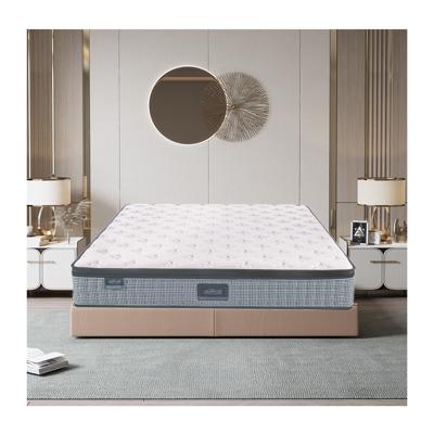 China Roll In A Box Luxury Comfortable Spring Foam Freestanding Pocketed Mattress For Bedroom for sale