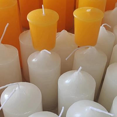 China Diameter 5cm Birthdays Candle Top Pillar Candles Scented Home Decor For Wedding Decoration Centerpiece Party Dinner Luxury Valentine for sale