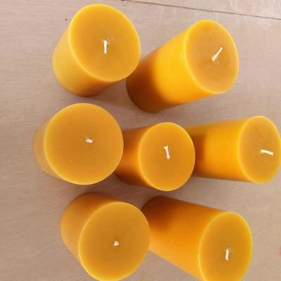 China Birthdays Beeswax Pillar Candles Scented Home Decor For Wedding Decoration Centerpiece Party Dinner Luxury Valentine for sale