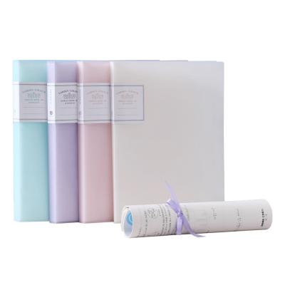 China Eco-friendly Wholesale High Quality A4 PP Folder Document Display Book for sale