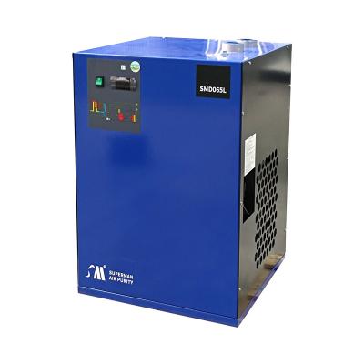 China Superman Lubricated Air Cooled Refrigerated Compressed Air Dryer for sale