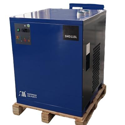 China High Quality Air Lubricated Compressed Small Freeze Cooling Air Cooling Refrigerated Refrigerated Dryer for sale