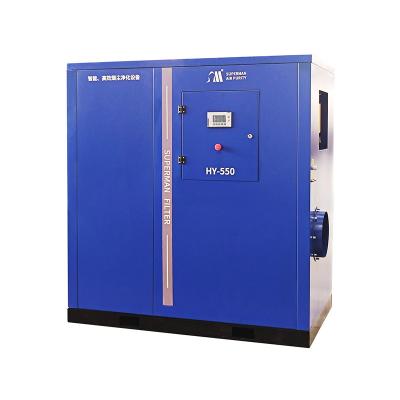 China Building Material Stores HY-5 5.5kw Vapor Dust Collector Laser Cutting Industrial Dust Collector for sale