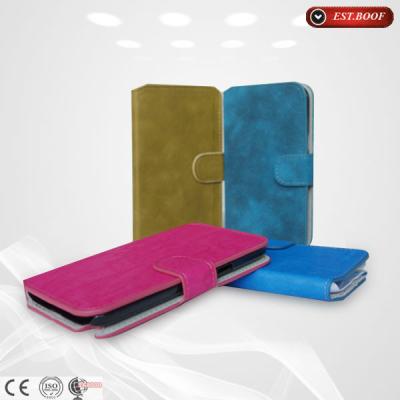 China Natural Color Pu Sony Xperia Cell Phone Cases And Covers Soft Durable With Tap for sale