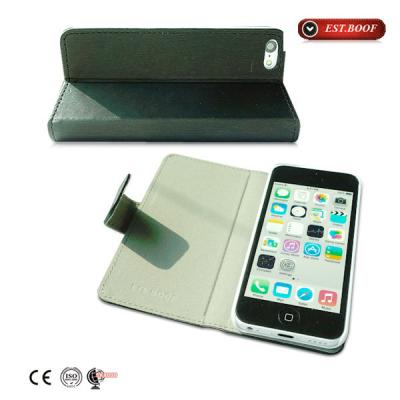 China Personalized Stand Leather Cell Phone Covers Flip Covers For Iphone 5 for sale