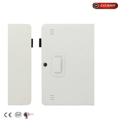 China White Microfibre Tablet carry case With Pu Leather , iPad Mini Leather Covers for sale