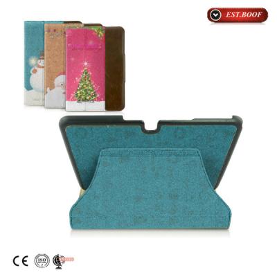 China Canvas Leather Stand Tablet Leather Cell Phone Case Samsung Tab 3 for sale