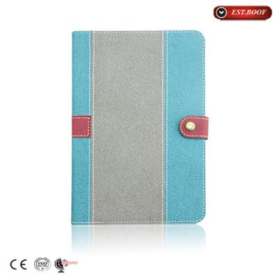 China Coloque las cubiertas de costura Ipad mini 2/3 de la tableta del cuero de la PU con el clip de la correa en venta