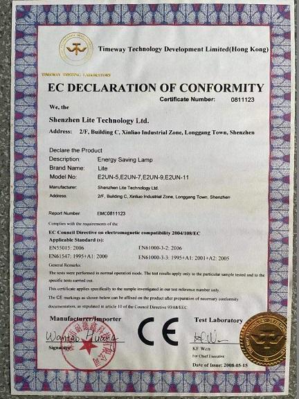 CE - Shenzhen Lite Technology Limited