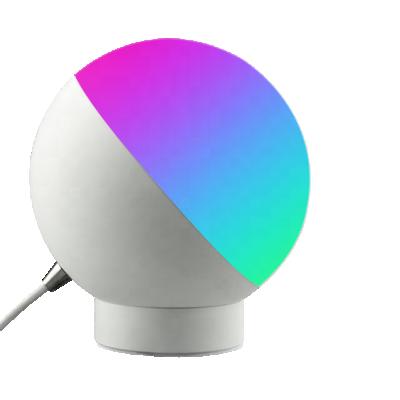 China RGBW Adjustable Google Home Wifi Controlled Touch Color Changeable With USB Port Led Smart Lamps for sale