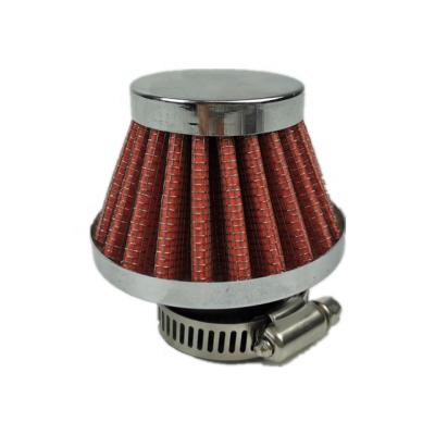 China 25MM Air Filter Motorcycle Mushroom Air Intake System 25-38 Mm Paper Air Filter for sale