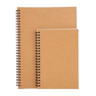 China Printed made in China Premium A5 Kraft Paper Notebook for sale