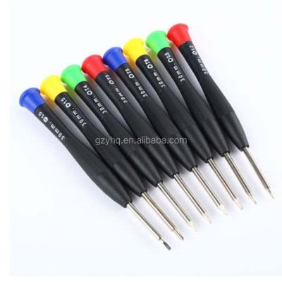 China Open Tool Kit for Phone 8pcs Precision Mini Micro Screwdriver Sets PC Phone Pocket Repair Tool Kit for DIY Tools for sale