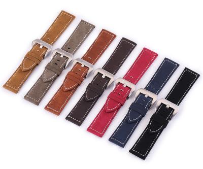 China Wholesale 20mm Genuine Leather Watch Strap Band Leather 22mm/Watch for sale