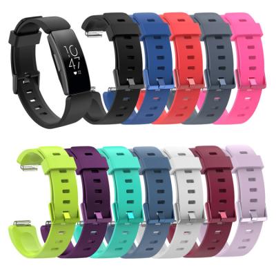 China For Unsuitable Inspire Time Replacement Watch Band Wrist Strap Silicone Strap Wristband For Unsuitable Inspire/Inspire Time Smartwatch for sale