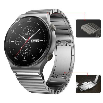 China Stainless Steel Watchband For Huawei GT2 Pro Metal Band 22mm Stainless For Samsung Galaxy Watch 3 Strap 45mm For Huawei GT2 Pro Strap Strap for sale