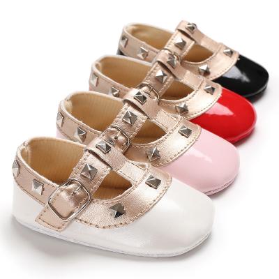 China Other Gold Stud Boho Baby Toddler Classic Walking Shoe Baby Shower Gift Princess Baptism Wedding Bow Newborn Bow for sale