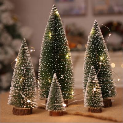 China Festival and valentine's gift Mini Size New Style White Cedar Christmas Tree for sale